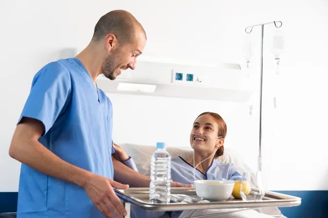 Medium Shot Nurse Holding Food T - Blog study guide