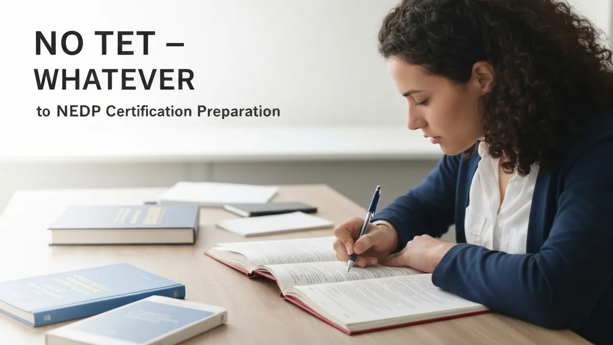 Ultimate Guide to Nedp Certification Preparation - Blog certification study resource