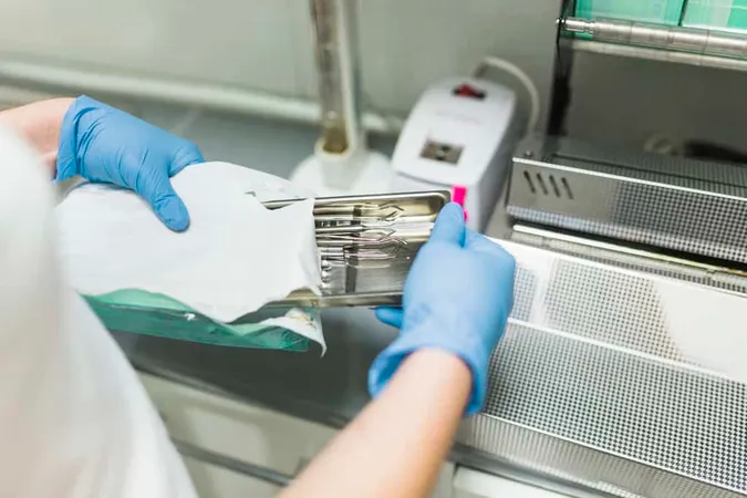 Nurse Hand Packing Dental Instru - Blog study guide