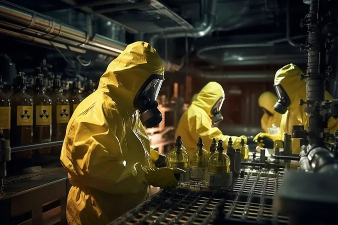 People Hazmat Suits Working Nucl - Blog study guide