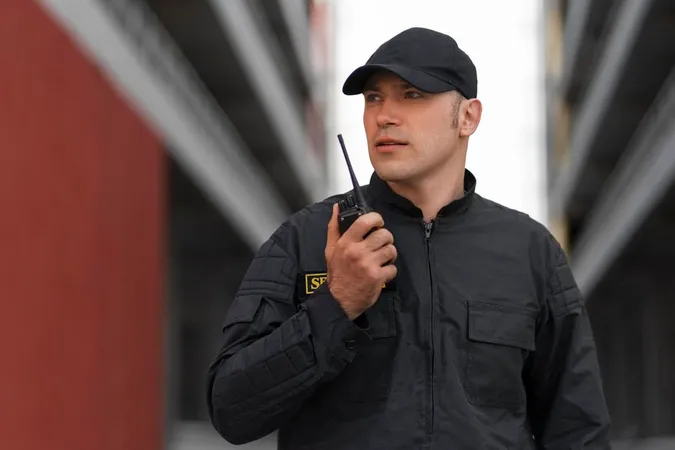 Portrait Male Security Guard Wit - Blog study guide