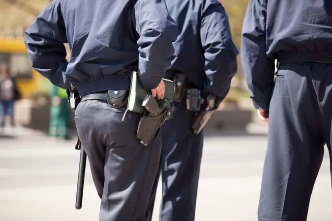 Rear Midsection Police Force Str - Blog study guide