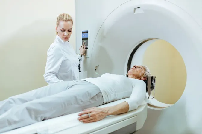 Senior Woman Undergoing Mri Scanner While Doctor Is Supervising Procedure 1 - Blog study guide