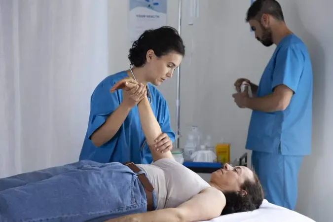 Side View Nurse Helping Patient 1 - Blog study guide