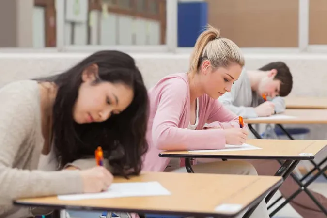 Students Writing Exam 1 - Blog study guide