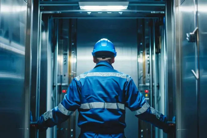 Technician Inspects Modern Eleva - Blog study guide