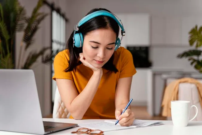 Woman Attending Online Class 1 - Blog study guide