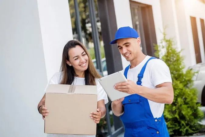 Young Courier Delivering Goods Y - Blog study guide