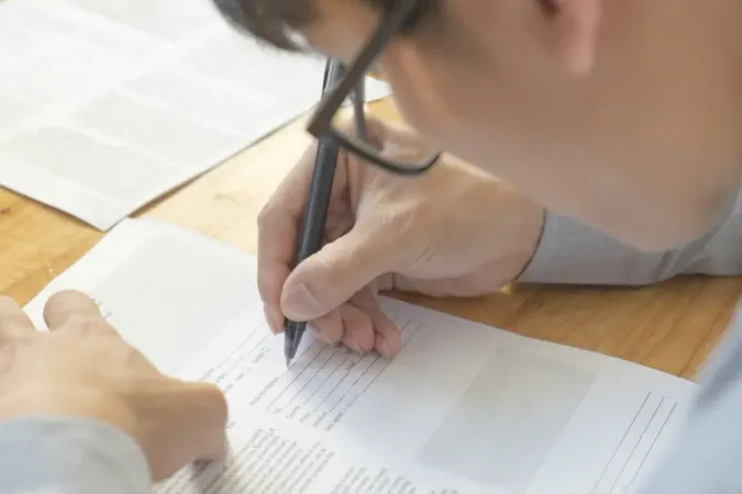 Man Write Application Form 1 - Blog study guide