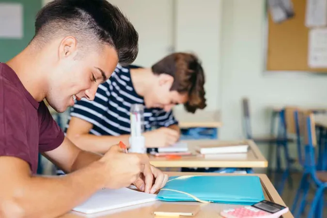 Schoolmates Leaning Smiling 1 - Blog study guide