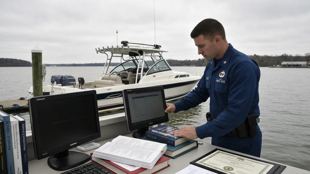 Midwest boating license reciprocity — TN MN OH MI compared