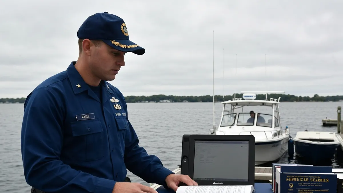 Ohio boating safety course classroom with students learning ODNR boater education requirements for certification