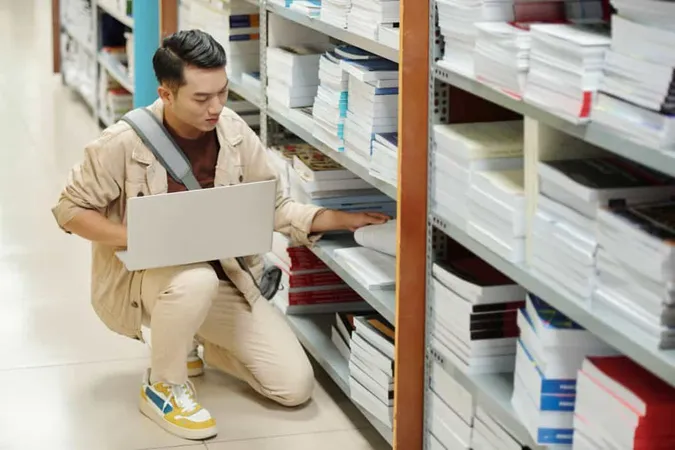 School Student Searching Books X - Certified Archivist Certification study guide