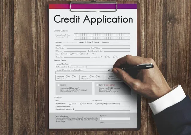 Credit Card Application Form Concept X - Certified Acceptance Corporation Professional study guide