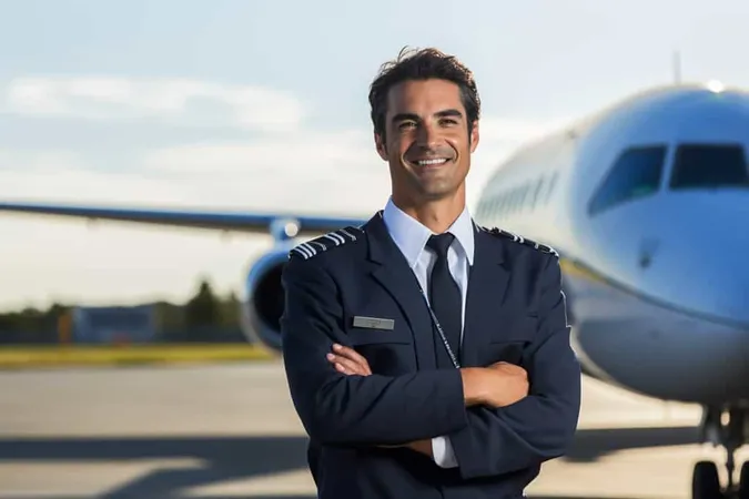 Smiling Pilot Goes Into Plane X - Certified Aviation Manager study guide