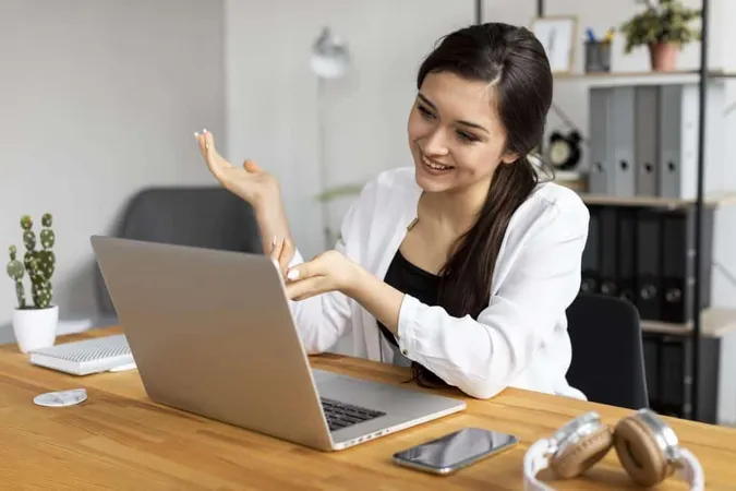Medium Shot Smiley Woman Working X - Casualty Actuarial Society study guide