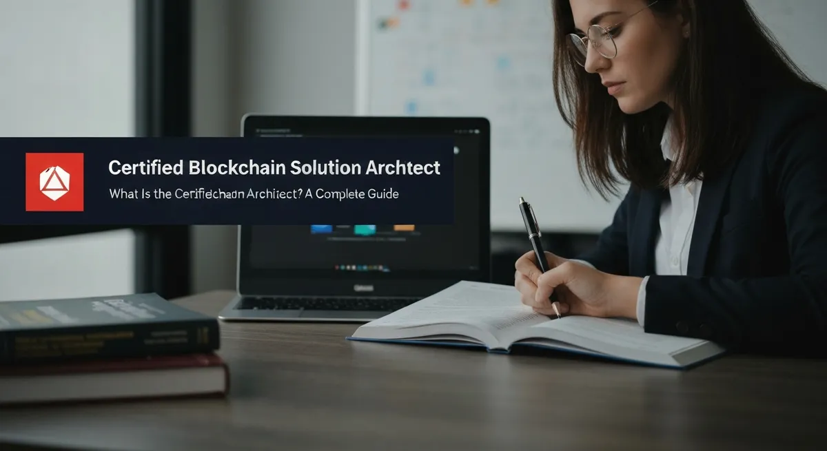 Businessman Explore Metaverse Technology With Blockchain Network Connecting - Certified Blockchain Solution Architect study guide