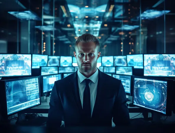 Business Person Futuristic Business Environment 23 - EC-Council Certified CISO study guide