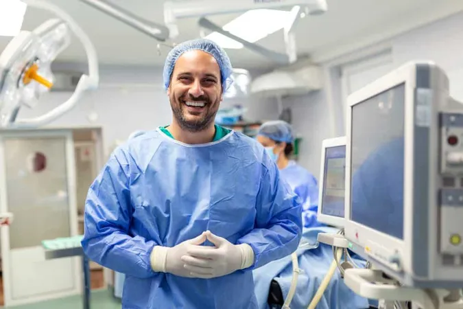 Anesthetist Working Operating Theatre Wearing Protecive Gear Checking Monitors While Sedating Patient Before Surgical Procedure Hospital X - Certified Clinical Perfusionist study guide