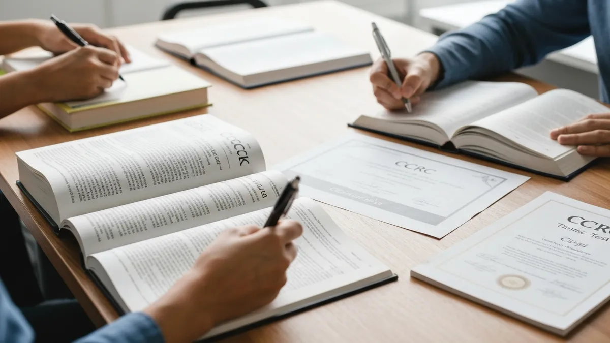 Ccrc Test: Your Path to Clinical Research Success guide for CCRC - Certified Clinical Research Coordinator exam preparation