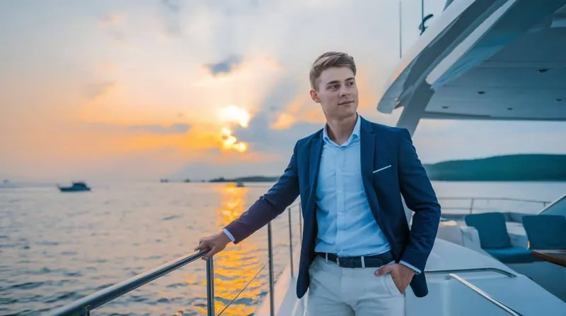 Man Stands Deck With Sun Him X - Certified Cruise Specialist study guide