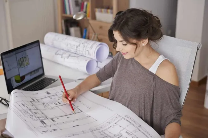 Professional Services Young Creative Woman X - Certified Drafter study guide