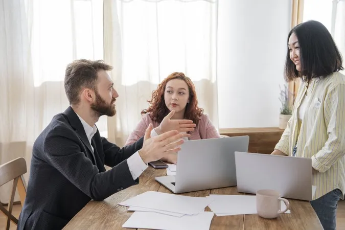 People Having Debate While Looking Computer 2 X - Certified Divorce Advisor study guide