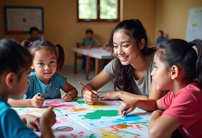 Happy Children Painting Class 23 - Certified Daycare Certification study guide