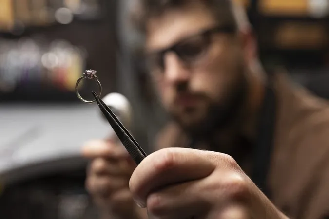 Medium Shot Jeweler Making Jewellery 1 X - Certified Diamond Grader study guide