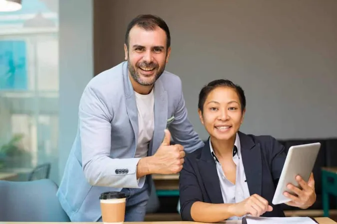 Cheerful Hispanic Man Showing Thumb Up While Giving Estimation X - Certified Annuity Specialist study guide