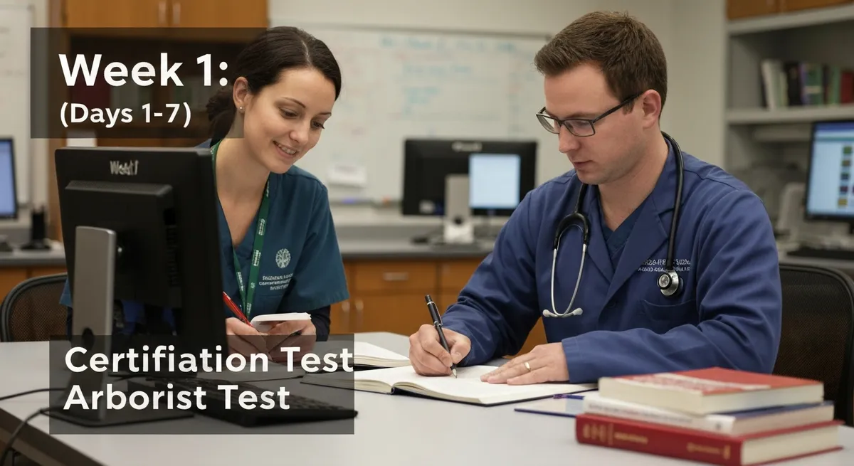 Week 1: Foundation Building (days 1-7) guide - Certified Arborist Test certification study resource