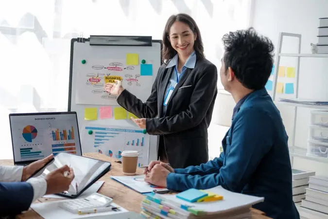 Colleagues Meeting Discuss Business Project Planning Marketing Strategies Financial Report Analysis Business Investment Planning X - Certified Business Administrator study guide