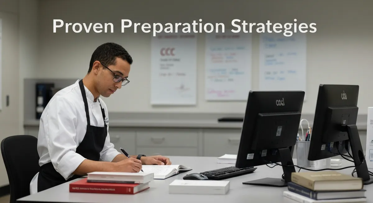 Proven Preparation Strategies guide - CCC - Certified Chef de Cuisine certification study resource