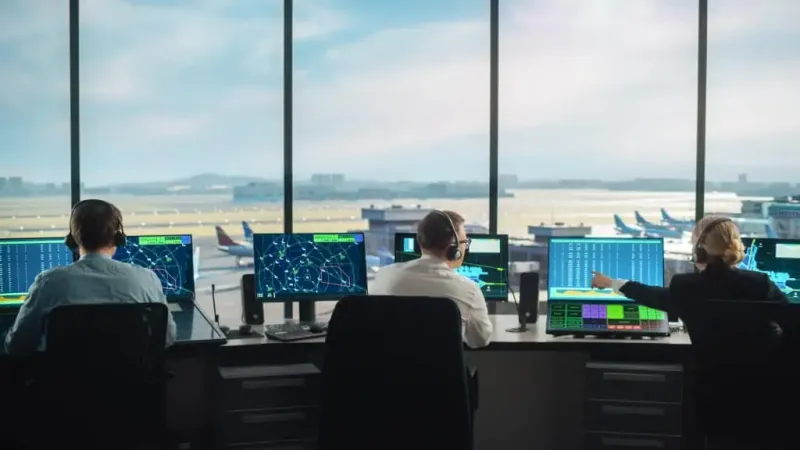 Control Room With View Runway Two Pilots X - Certified Flight Communicator study guide