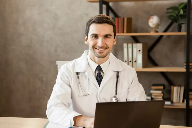 Medium Shot Smiley Man Wearing Coat 23 - Certified HIPAA Professional study guide