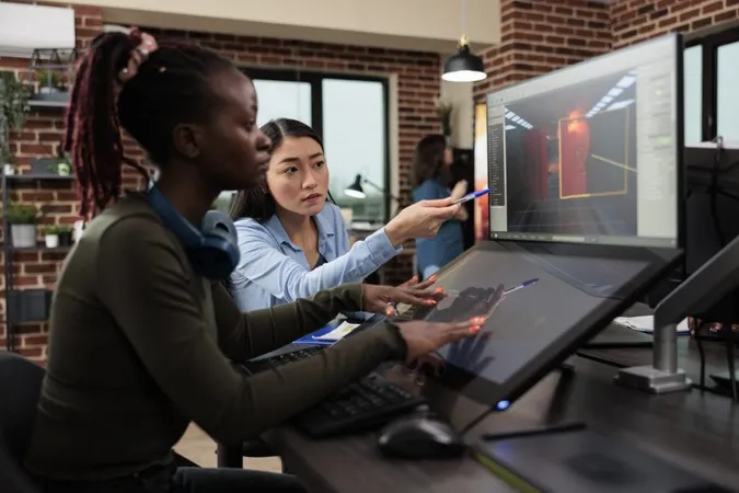 Digital Interactive Entertainment Industry Workers Working With Cgi Game Development Creative Agency Artists Conversating About Level Design 3d Assets While Sitting Office Workspa X - Certified Interconnect Designer study guide