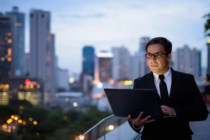 Man Using Mobile Phone City X - Certified Investor Relations Officer study guide