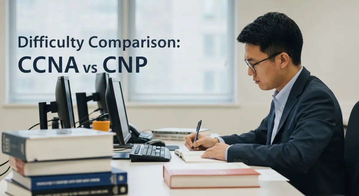 Difficulty Comparison: Ccna vs Ccnp guide - Cisco CCNA certification study resource