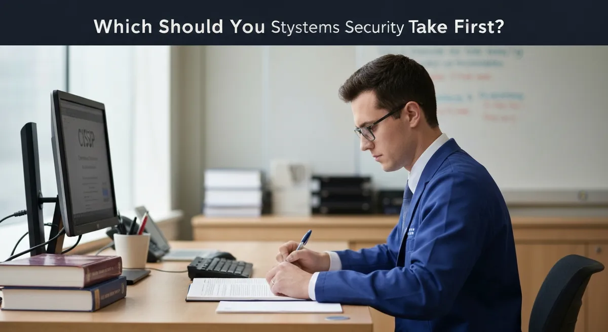 Which Should You Take First? guide - CISSP - Certified Information Systems Security Professional certification study resource