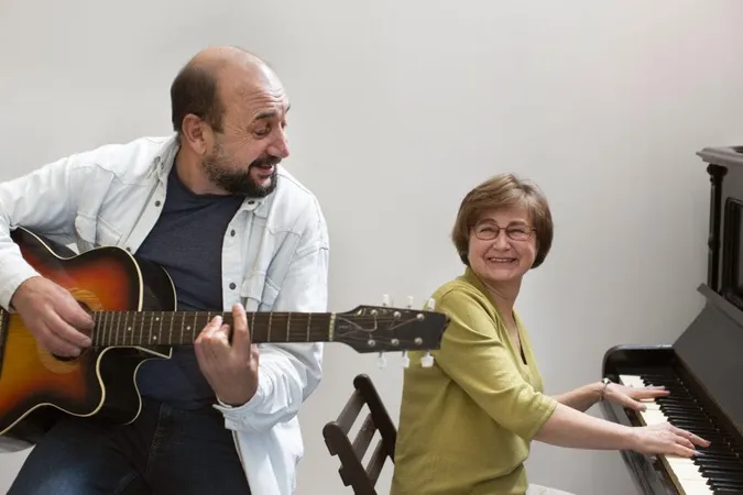 Medium Shot People Playing With Instruments X - Certified Music Therapist study guide