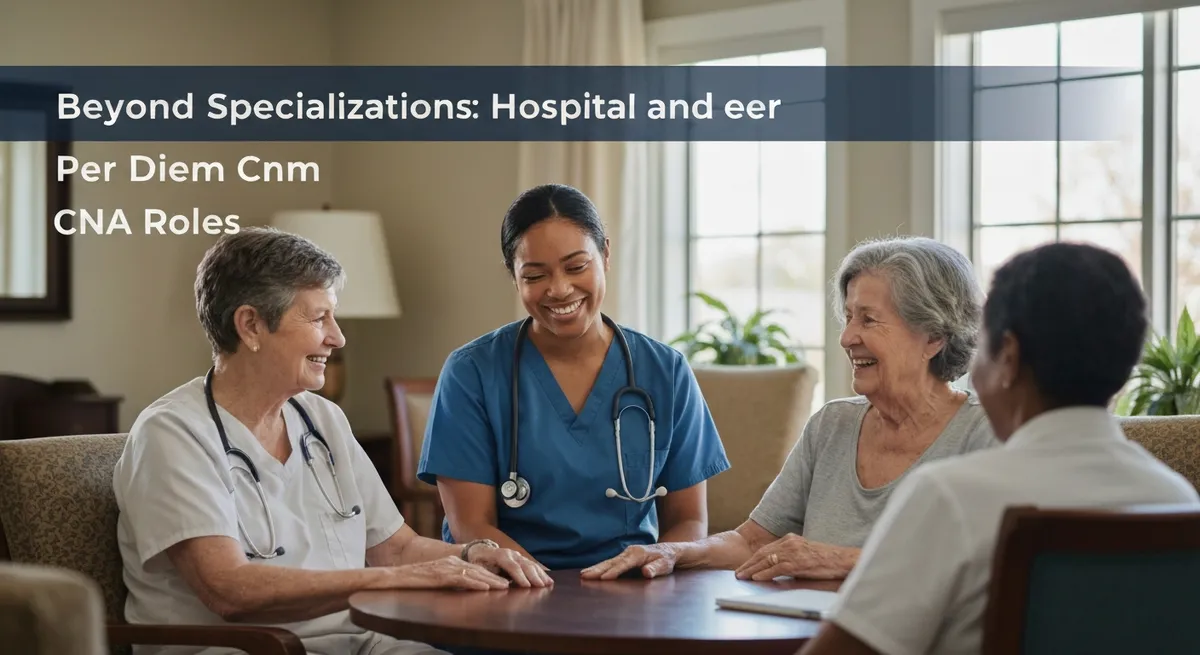 Beyond Specializations: Hospital and Per Diem CNA Roles guide - CNA certification study resource