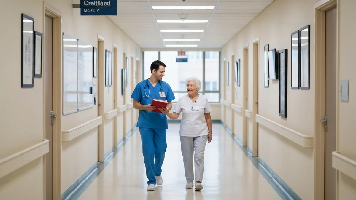 CNA - Certified Nursing Assistant How to Find and Filter Outpatient CNA Job Listings Efficiently study guide illustration