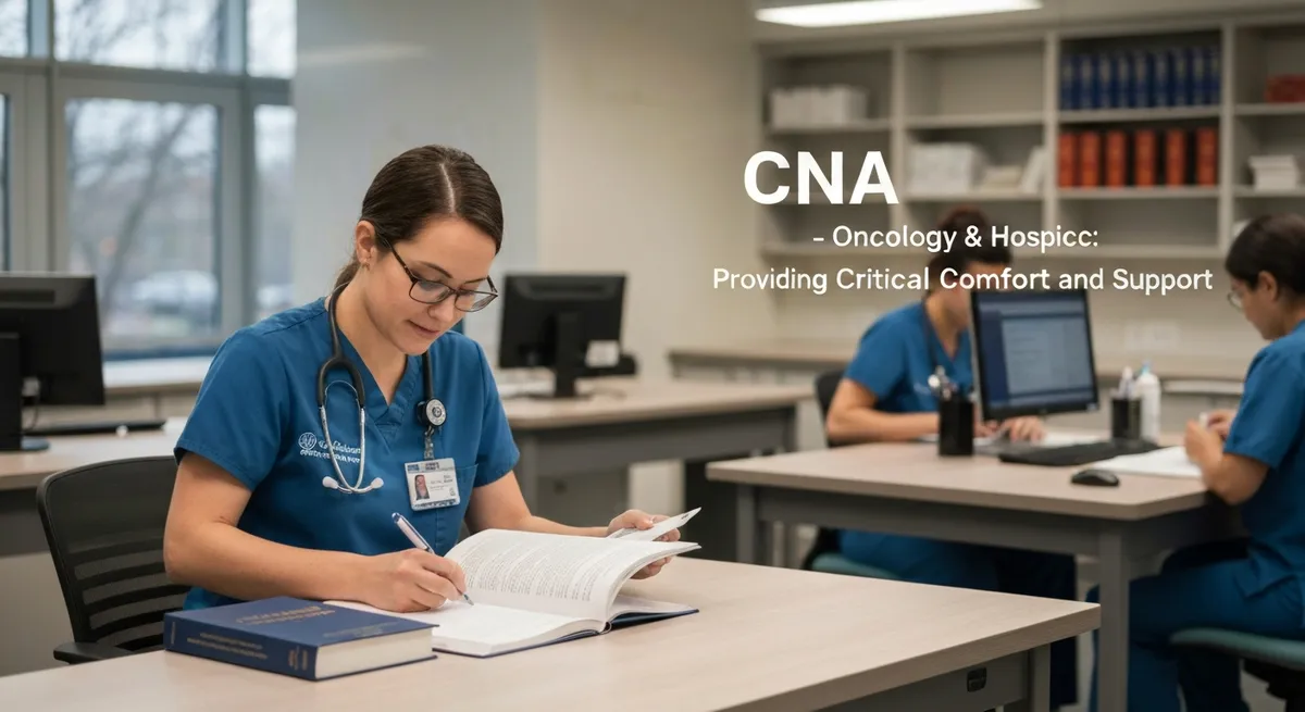 Oncology & Hospice: Providing Critical Comfort and Support overview for CNA - Certified Nursing Assistant exam preparation