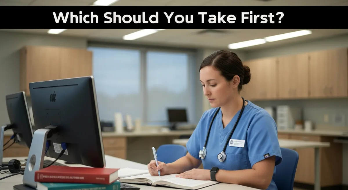 Which Should You Take First? guide - CNA - Certified Nursing Assistant certification study resource