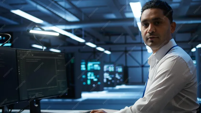 Portrait Smiling Technician Data Center Managing Infrastructure - Certified OpenStack Administrator Exam study guide