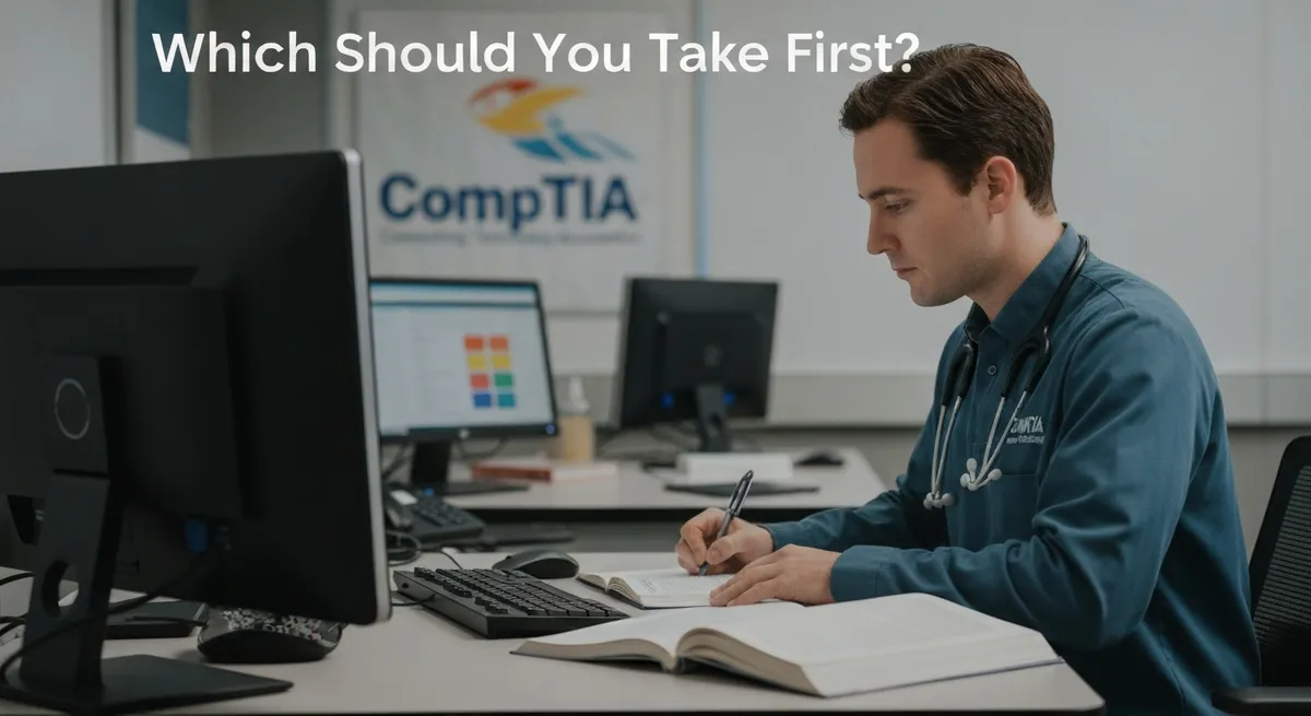 Which Should You Take First? guide - CompTIA - CompTIA Computing Technology Industry Association certification study resource