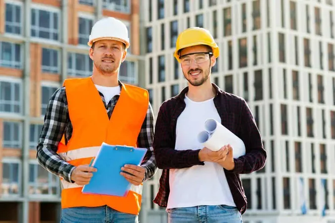 Medium Shot Engineer Architect Looking Camera 23 - Certified Professional Constructor study guide