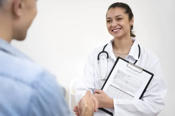 Doctor Performing Routine Medical Checkup X - Certified Physician Executive study guide