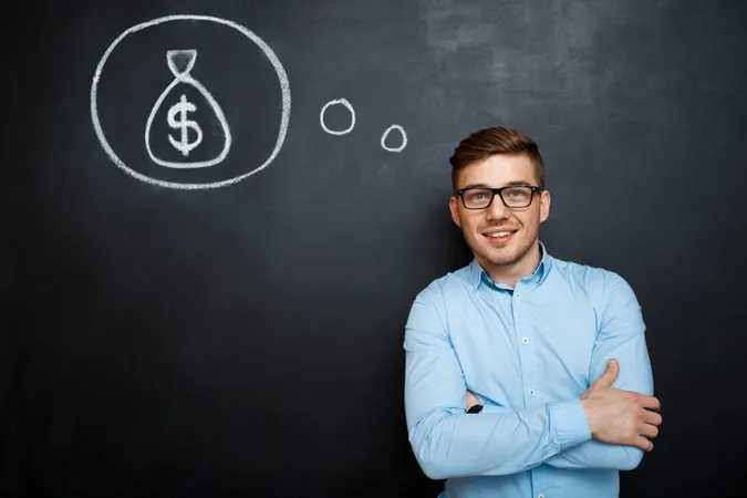 Portrait Minded Man Crossed Hands Blackboard Money Conc X - Certified Pricing Manager study guide