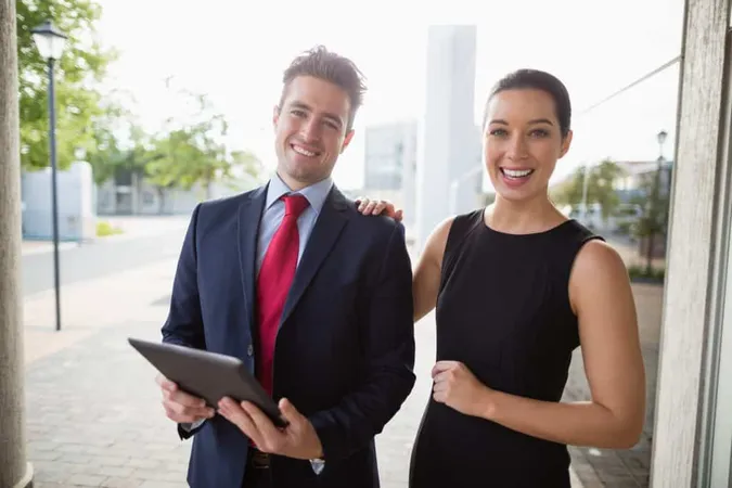 Businessman Colleague Holding Digital Tablet X - Certified Professional Mentor study guide
